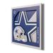 Dallas Cowboys 12'' x 3D Logo Wall Art