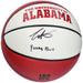 Collin Sexton Alabama Crimson Tide Autographed Spalding White Panel Basketball with "Young Bull" Inscription