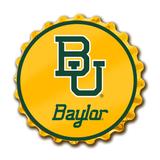 Baylor Bears 19'' x Wordmark Bottle Cap Wall Sign