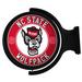 NC State Wolfpack 23'' x 21'' Team Logo Illuminated Rotating Wall Sign