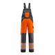 Mascot Gosford Hi-Vis Bib Brace Overall 15969-948 - Safe Light Mens 82C52 (W36.5 L32) Hi-Vis Orange/Dark Anthracite Grey