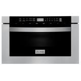 "ZLINE 24"" 1.2 cu. ft. Microwave Drawer in Stainless Steel - ZLINE Kitchen and Bath MWD-1"