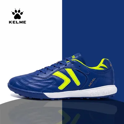 KELME – chaussures de Football TF crampons en peau de mollet baskets d'entraînement de Football