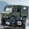 Unimog – véhicule tout-terrain U5000 RV ORV 1:28 modèle de voiture en alliage véhicules