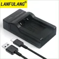 LANFULANG Chargeur USB pour NP-FV50 Rechargeable Batterie pour Sony DCR-PJ5 DCR-SR15 DCR-SR20