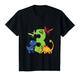 Kinder Kinder Geburtstagsshirt 3 Jahre Junge Dino T-Shirt T-Shirt