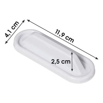 Magnetischer Mini-Tafelwischer für Whiteboards weiß, Nobo, 2.5 cm