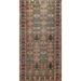 Vintage Garden Design Bakhtiari Persian Area Rug Handmade Wool Carpet - 4'9" x 9'5"