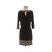 White House Black Market Casual Dress - Mini: Black Solid Dresses - Used - Size X-Small