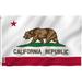 ANLEY American State 2-Sided Polyester 36 x 60 in. House Flag | 36 H x 60 W in | Wayfair A.Flag.StateCalifornia