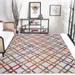 Superior Modern Geometric Abstract Indoor Outdoor Area Rug