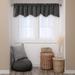 Deconovo Valance Scalloped Rod Pocket Curtain (1 Panel)