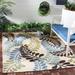 SAFAVIEH Veranda Padraigin Indoor/ Outdoor Waterproof Patio Backyard Rug