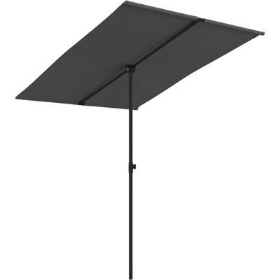 Vidaxl - Sonnenschirm mit Aluminium-Mast 2x1,5 m Anthrazit Image