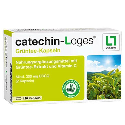 CATECHIN-Loges Grüntee-Kapseln 120 St Kapseln