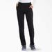 Dickies Eds Essentials Natural Rise Tapered Leg Scrub Pants - Black Size Xxs (L10770)