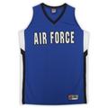 Air Force Falcons Nike Team-Issued Royal White & Black Jersey from the Basketball Program - Size XL