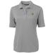 Women's Cutter & Buck Gray Minnesota Vikings Virtue Eco Pique Recycled Polo