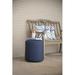 Inspired Visions Reilly Outdoor Ottoman in Gray/Blue | 18 H x 16 W x 16 D in | Wayfair 5661700-0126910