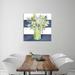 "Mason Jar w/ Lemons, Blossoms & Kumquats" Gallery Wrapped Canvas By August Grove® Canvas | 12 H x 12 W x 1.5 D in | Wayfair