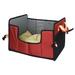 Red 'Travel-Nest' Folding Travel Cat and Dog Bed, 17.7" L X 13.7" W, Small