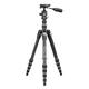 Vanguard VEO 3T 235CBP Carbon Fibre Travel/Vlogging Tripod with Ball/Pan Head - 8kg Load Capacity