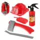 Kit de jouets pour enfants Kit de jouets de Cosplay de pompier et d'extincteur de casque Intercom