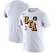 "Men's Nike White Utah Jazz Courtside Performance Block T-Shirt"