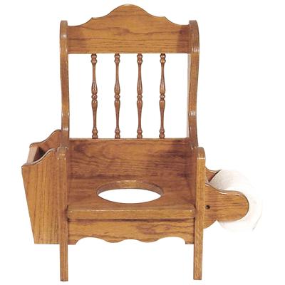 Oak Potty Chair