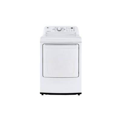 LG DLG7001W 7.3 cu. ft. Ultra Large Capacity Top Load Gas Dryer with Sensor Dry Technology - White