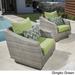 RST Brands Cannes Club Patio Chairs with Cushions (Set of 2)