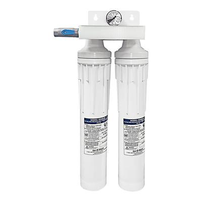 Ice-O-Matic IFQ2XL Dual Cartridge Ice Machine Water Filtration System - 0.5 Micron and 4.5 GPM