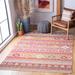 Pink/Red 96 x 0.08 in Area Rug - Union Rustic Trent Southwestern Red/Fuchsia/Yellow Indoor/Outdoor Area Rug | 96 W x 0.08 D in | Wayfair