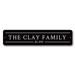 Lizton Sign Shop, Inc Wedding Reception Custom Aluminum Sign Metal in Black/Gray/White | 6 H x 24 W x 0.06 D in | Wayfair 1294-A624