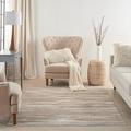 Brown/Gray 94 x 0.25 in Area Rug - Trent Austin Design® Robbe Brown/Beige/Gray Area Rug | 94 W x 0.25 D in | Wayfair