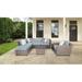 Lark Manor™ Amjad 8 Piece Rattan Seating Group w/ Sunbrella Cushions Synthetic Wicker/All - Weather Wicker/Wicker/Rattan in Gray | Outdoor Furniture | Wayfair