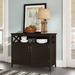 Highland Dunes Peraza 45" Wide Wood Server Wood in Brown | 36 H x 45 W x 20 D in | Wayfair BCHH4914 39211284