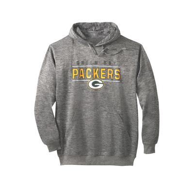 Men's Big & Tall NFL® Performance Hoodie by NFL in Green Bay Packers (Size 2XL)