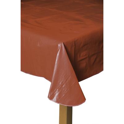 Wide Width CAFÉ DEAUVILLE Tablecloth by LINTEX LINENS in Scarlet (Size 52