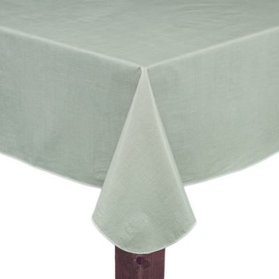 Wide Width CAFÉ DEAUVILLE Tablecloth by LINTEX LINENS in Sand (Size 52" W 70" L)