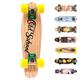 meteor Holz Skateboard Kinder - Mini Cruiser Kickboard - Skateboard mädchen Rollen Board - hohe Qualität Old School Skateboards Holz Deck - Retro Skateboard Jungen