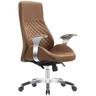 Fauteuil de bureau Bologna - Cognac