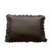 One Allium Way® Dighton Linen Blend Zipper Sham Linen Blend in Gray/Brown | 27 H x 27 W x 0.2 D in | Wayfair 849A2795612C481B9690A8F8187C4C52