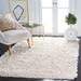 White 102 x 2.5 in Area Rug - Mercer41 Chamira Handmade Tufted Creamy Ivory Rug Polyester | 102 W x 2.5 D in | Wayfair