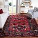 Green/Red 63 x 0.51 in Area Rug - Union Rustic Amaniya Southwestern Red Area Rug, Polypropylene | 63 W x 0.51 D in | Wayfair