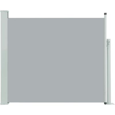 Bonnevie - Ausziehbare Seitenmarkise,Windschutz Sonnenschutz Markise 100x300 cm Grau vidaXL