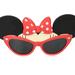 Disney Accessories | Disney Minnie Mouse Kid's Sunglasses | Color: Black/Red | Size: Osg