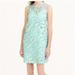 J. Crew Dresses | Jcrew Lace Lasercut Mini Shift Dress W Slip | Color: Blue/Green | Size: 00p