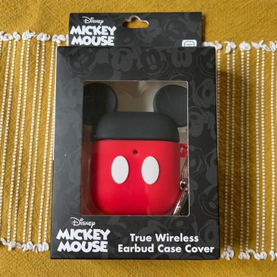 Disney Headphones | Disney Earbud Case Cover | Color: Black/Red | Size: Os