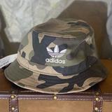 Adidas Accessories | Adidas Camo Bucket Hat | Color: Green/Tan | Size: Os